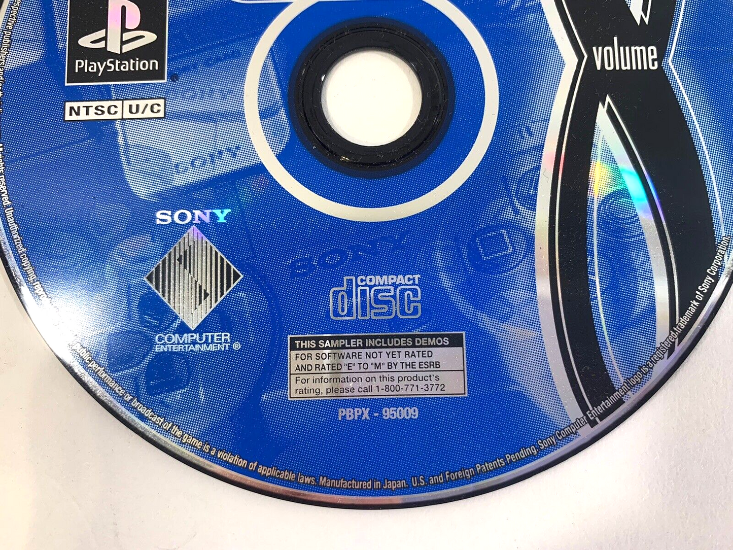 PlayStation Interactive Sampler Vol. 8 (Sony PlayStation 1, 1998) - Tested