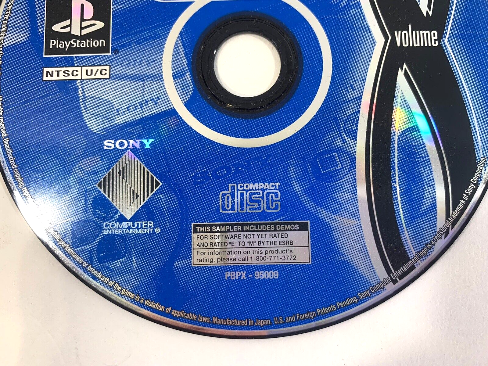 PlayStation Interactive Sampler Vol. 8 (Sony PlayStation 1, 1998) - Tested