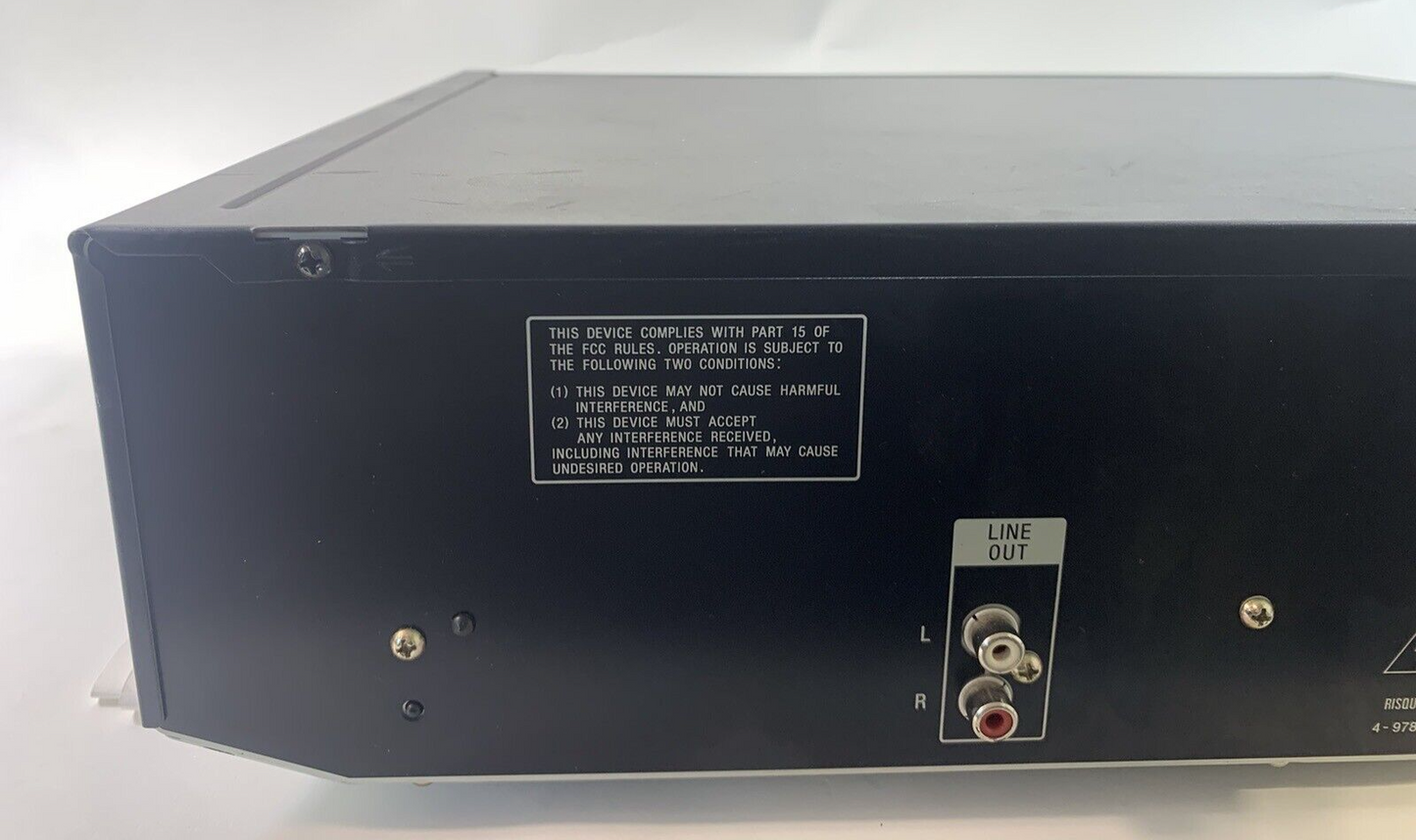 Sony CDP-C350Z CD Changer 5 Compact Disc Player HiFi Stereo Vintage Home Audio