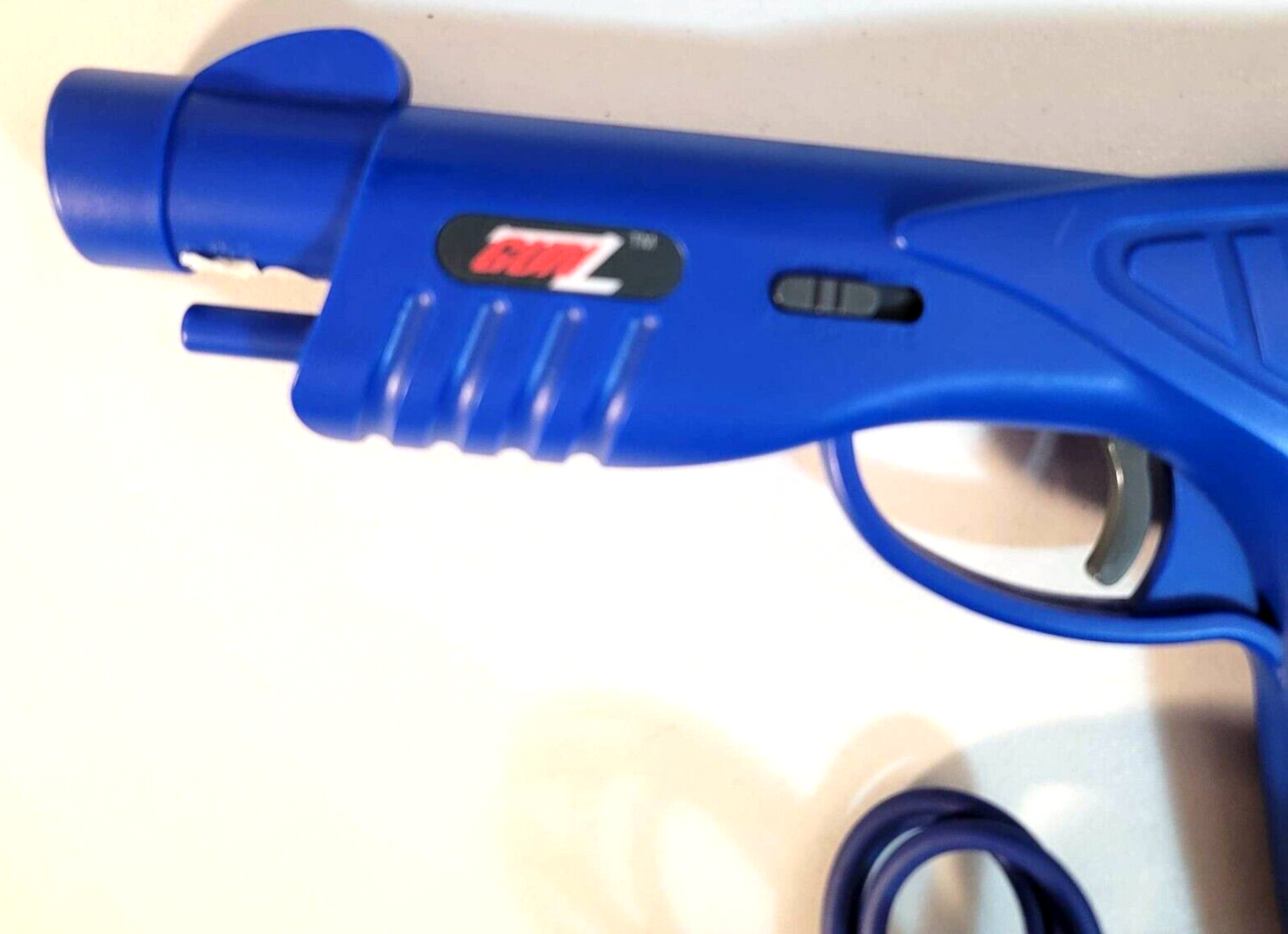 Gunz Blue Arcade Action Shooter Light Gun for Sega Saturn - Tested and Working
