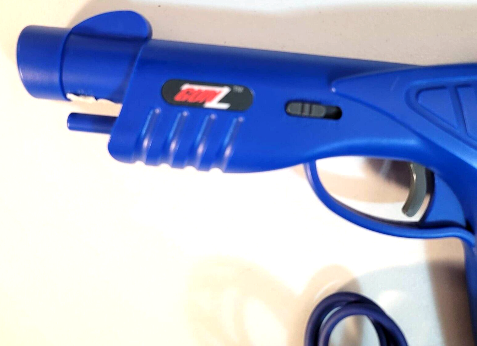 Gunz Blue Arcade Action Shooter Light Gun for Sega Saturn - Tested and Working