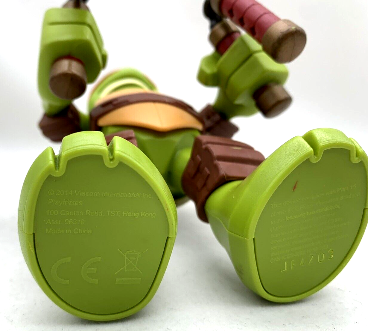 Viacom 2014 Teenage Mutant Ninja Turtles 6” Michelangelo Action Figure