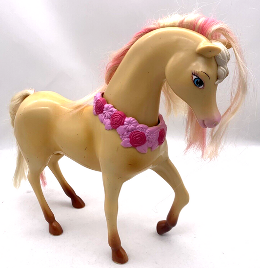 Barbie Shower & Show 10" Tawny Horse with Nodding Head - No Accessories