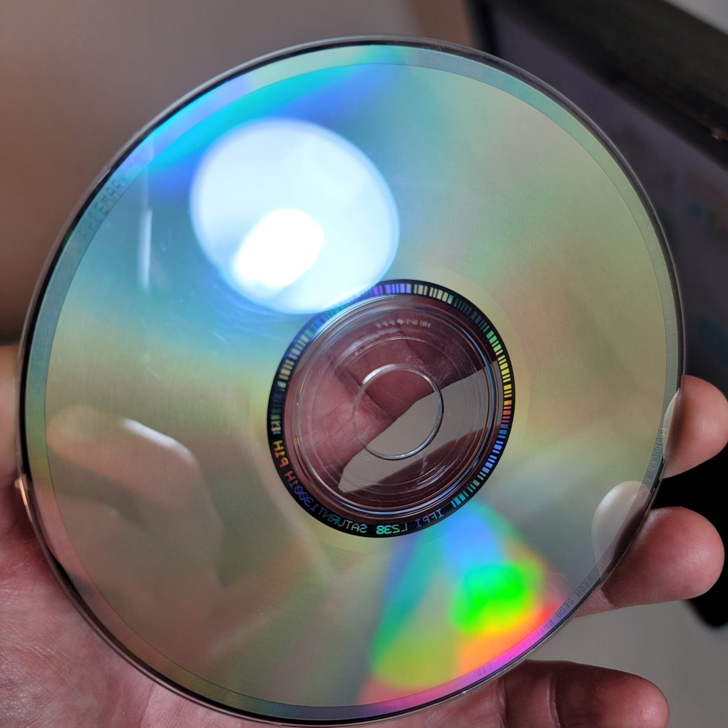 Shanghai Triple Threat (Sega Saturn 1996) Game Disc