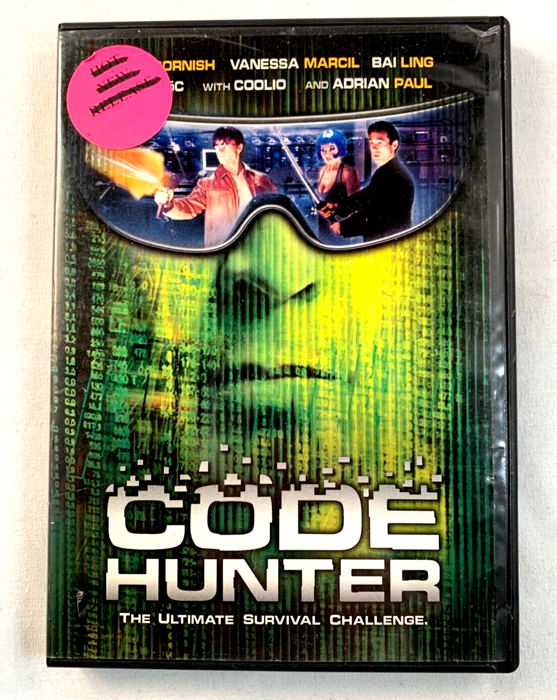 Code Hunter (DVD, 2003) Bai Ling Adrian Paul - Tested and working