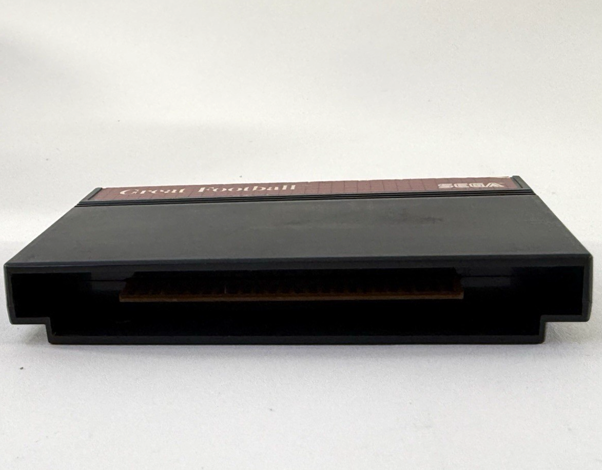 Great Football (Sega Master System, 1987) Game Cartridge - Tested and Working