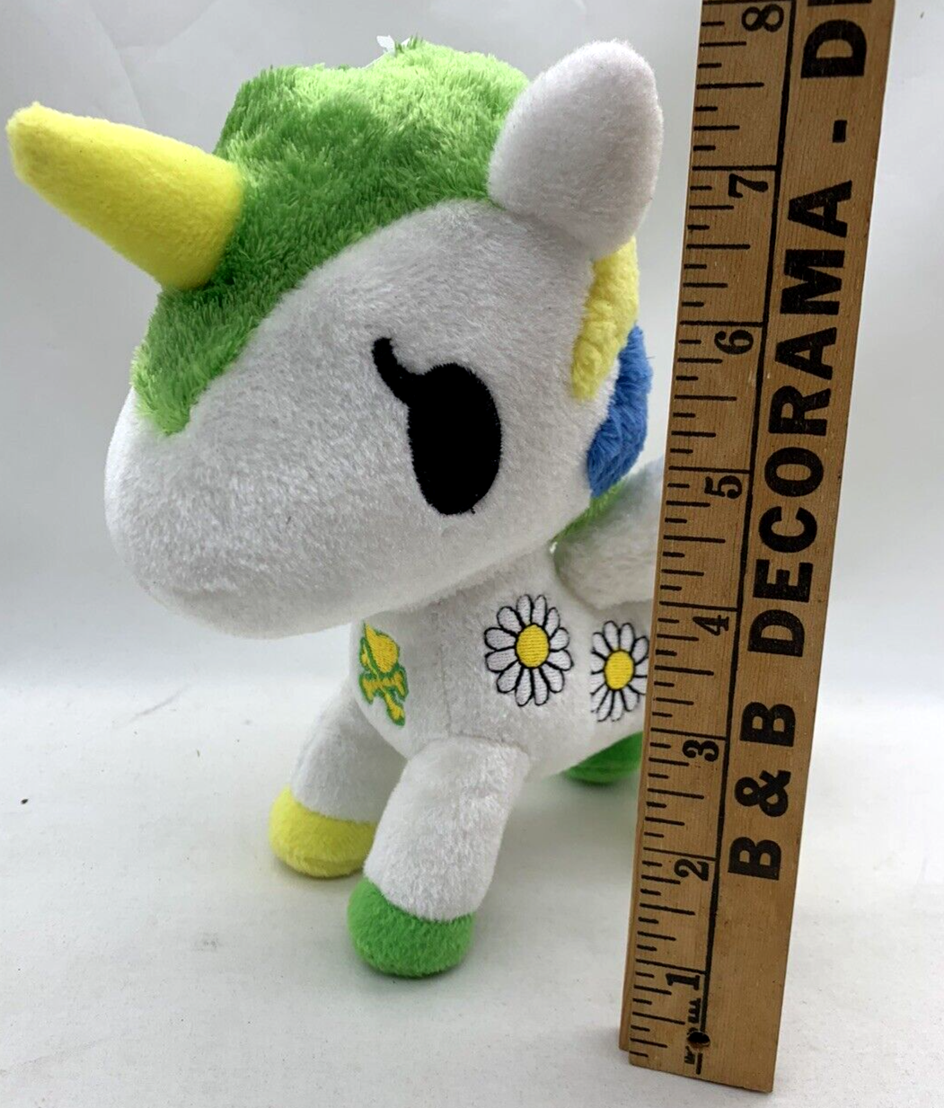 Tokidoki 2014 Series 3 8" Margherita Unicorno Plush with Flowers and Skull