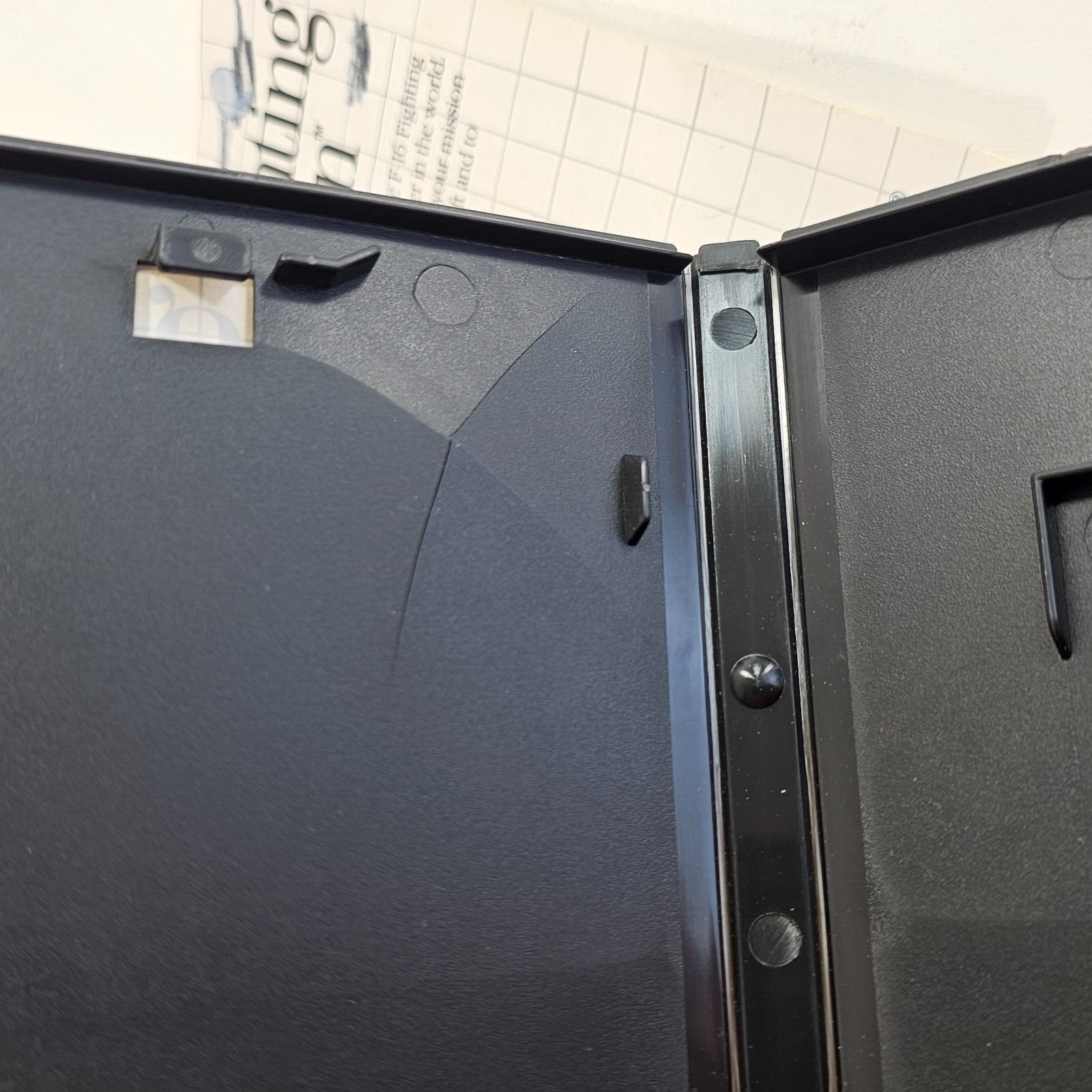 F-16 Fighting Falcon (Sega Master System, 1986) Game Card, Case, Manual - Tested