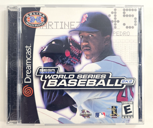 World Series Baseball 2K2 (Sega Dreamcast, 2001) Game Case Manual - Tested