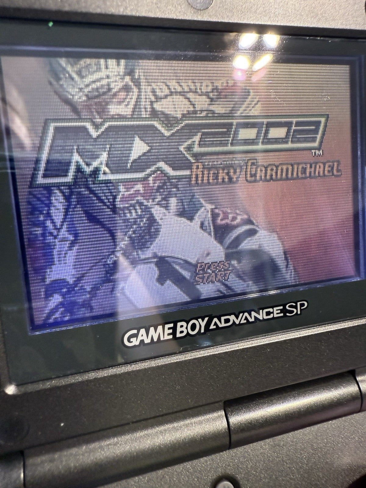 MX 2002 Featuring Ricky Carmichael (GameBoy Advance, 2001) Game Cartridge