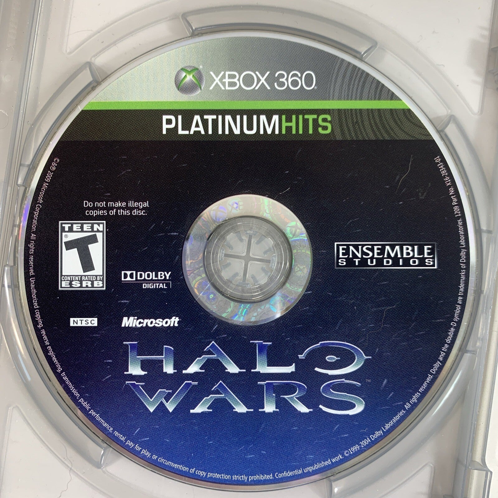 Halo Wars: Platinum Hits (Xbox 360, 2009) and Prima Official Strategy Guide