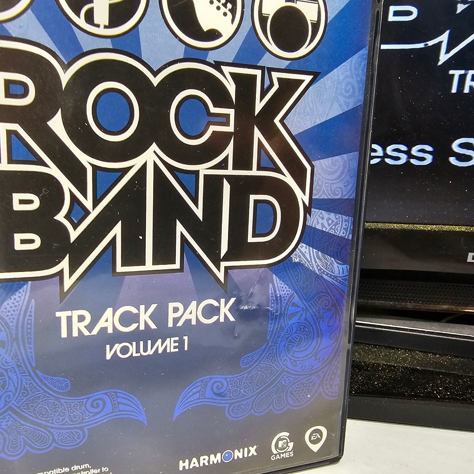 Rock Band: Track Pack Vol. 1  (PlayStation 2, 2008) Game Case Manual CIB