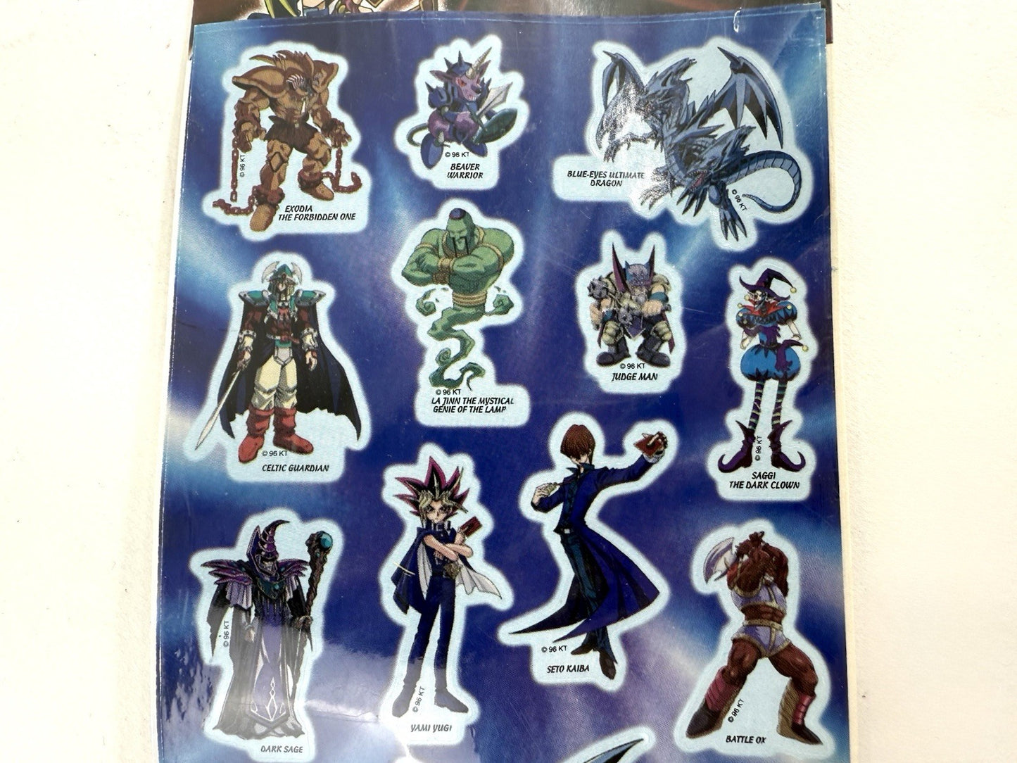 Sandy Lion 1996 Yu-Gi-Oh! Anime Stickers Series #1 - New/Sealed