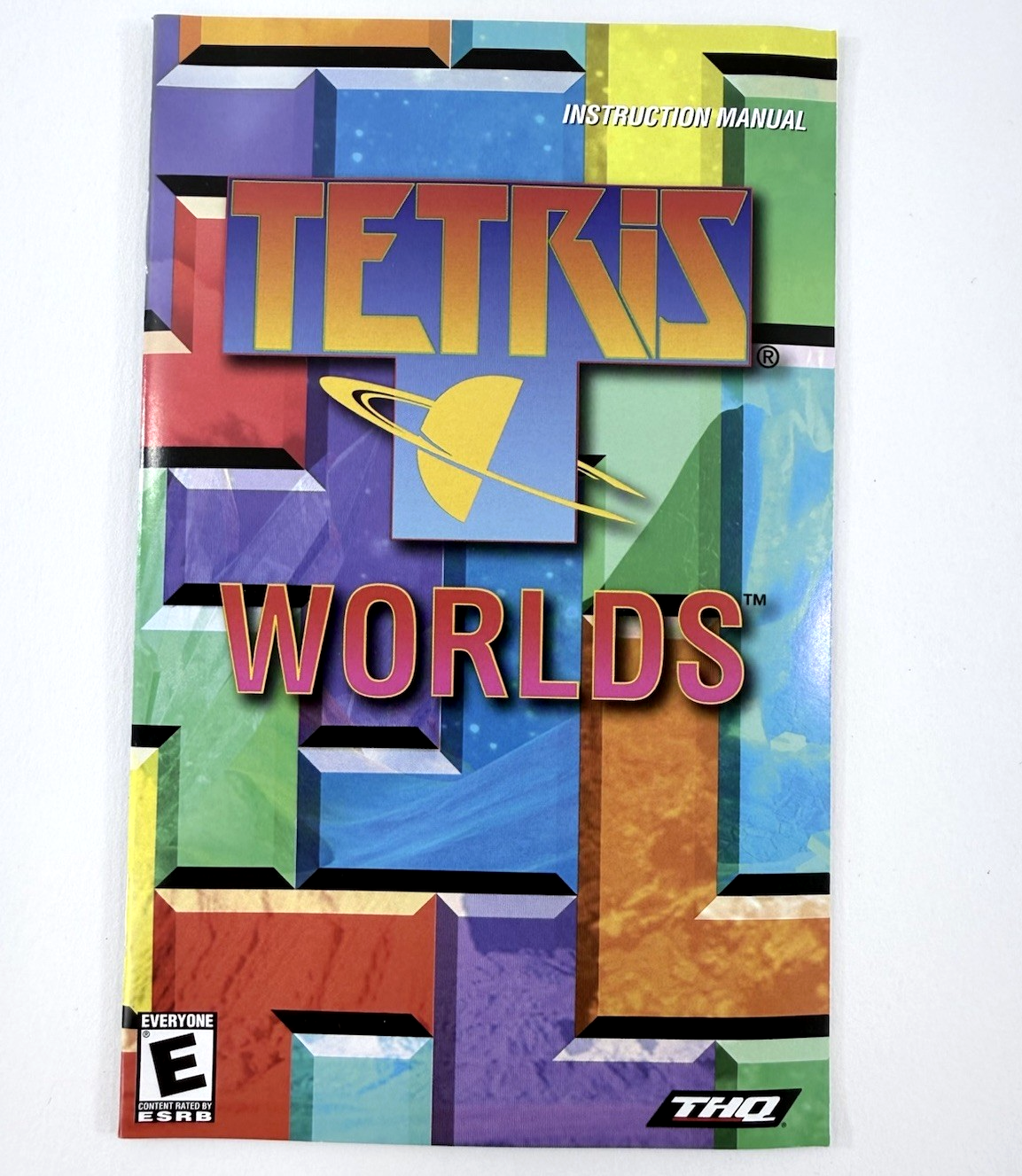 Tetris Worlds (Sony PlayStation 2, 2002) Game, Case, Manual - Tested and Working