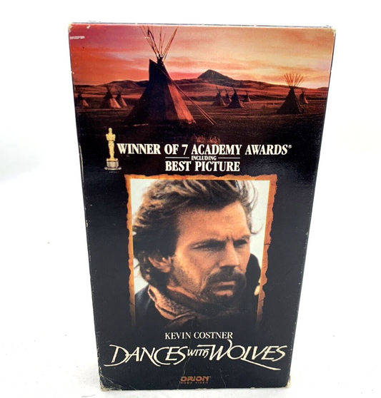 Dances with Wolves (VHS, 1993) - Tested and Working