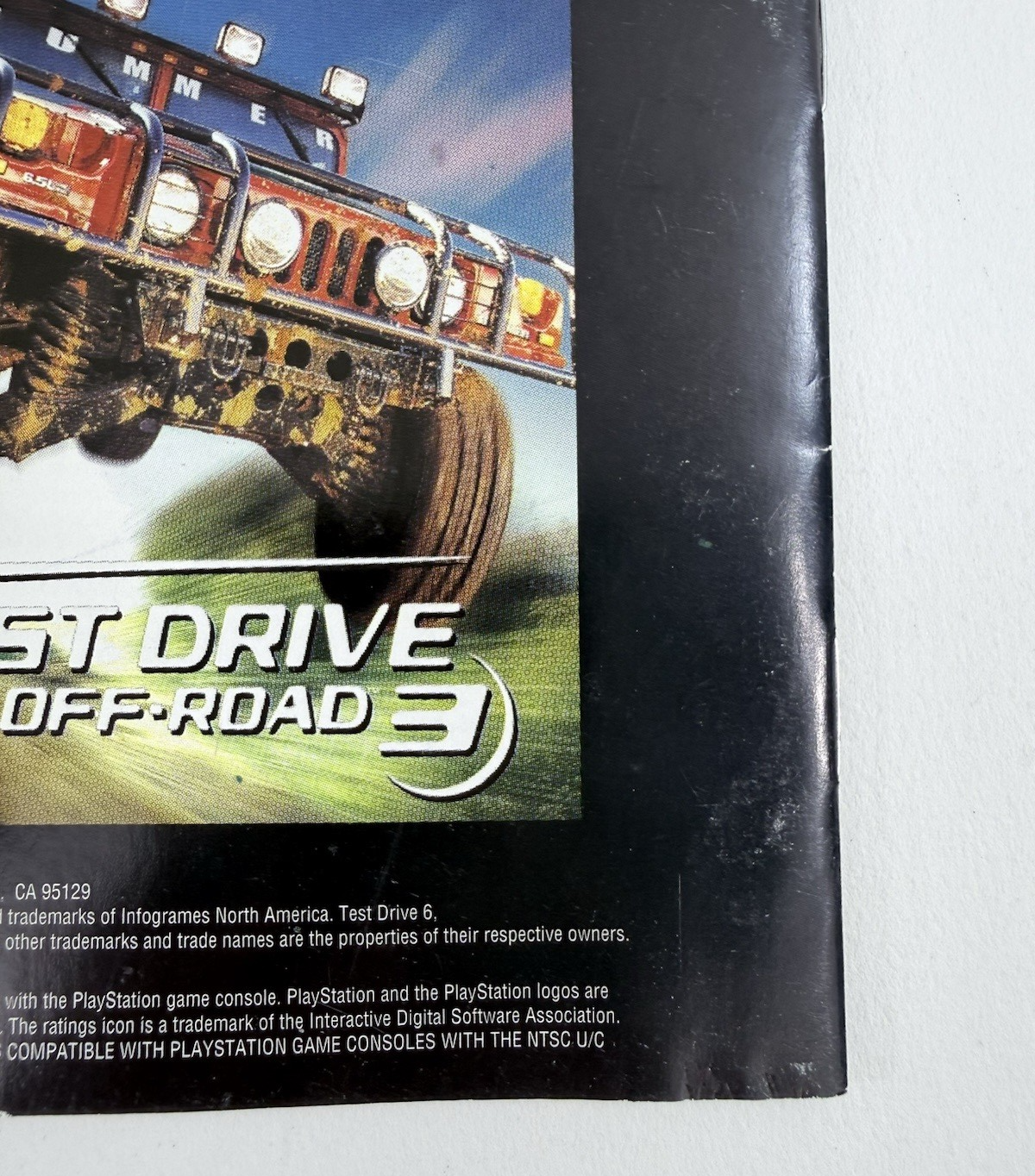 Test Drive 6 (Sony PlayStation 1, 1999) Game and Manual - Tested and Working