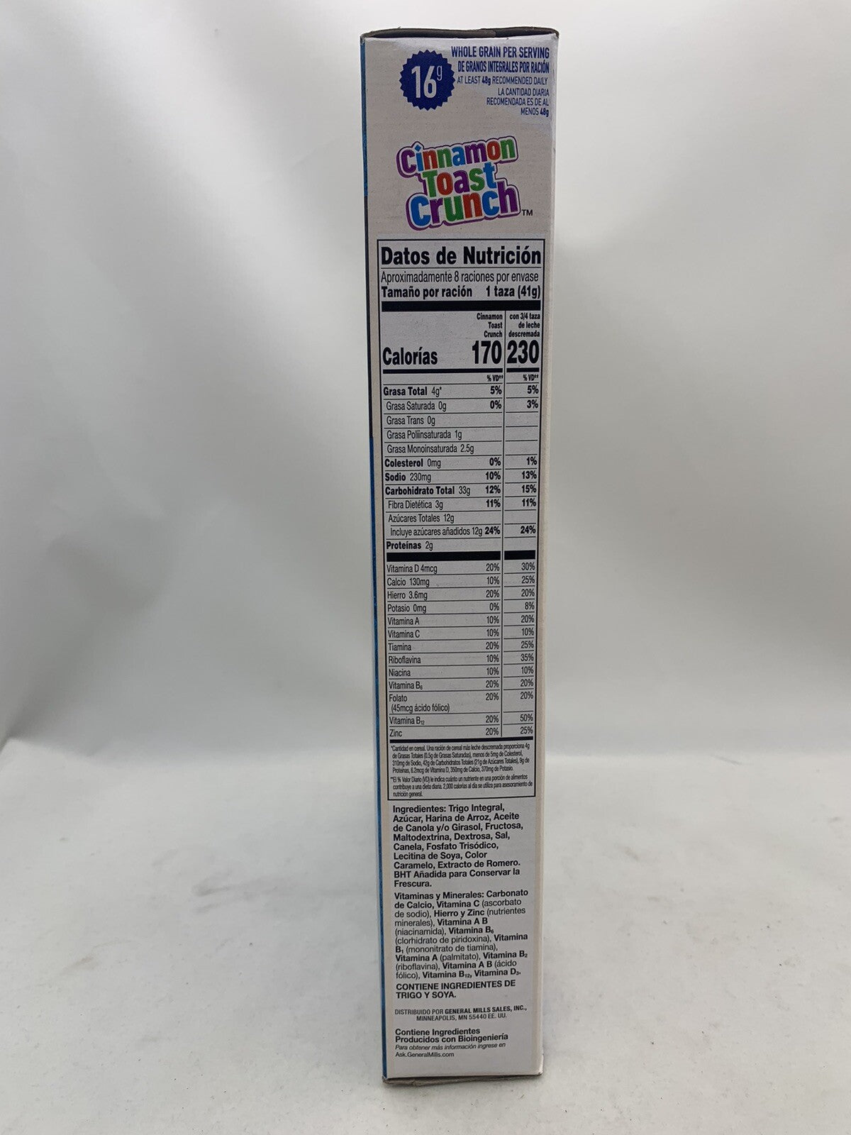 K-POP Limited Cinnamon Toast Crunch Huening Kai 12 oz. Cereal - New