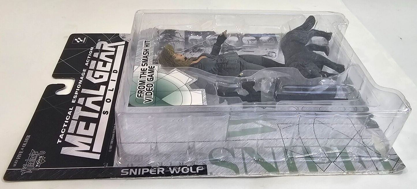 McFarlane Toys 1998 Metal Gear Solid Sniper Wolf Tactical Action Figure with Box