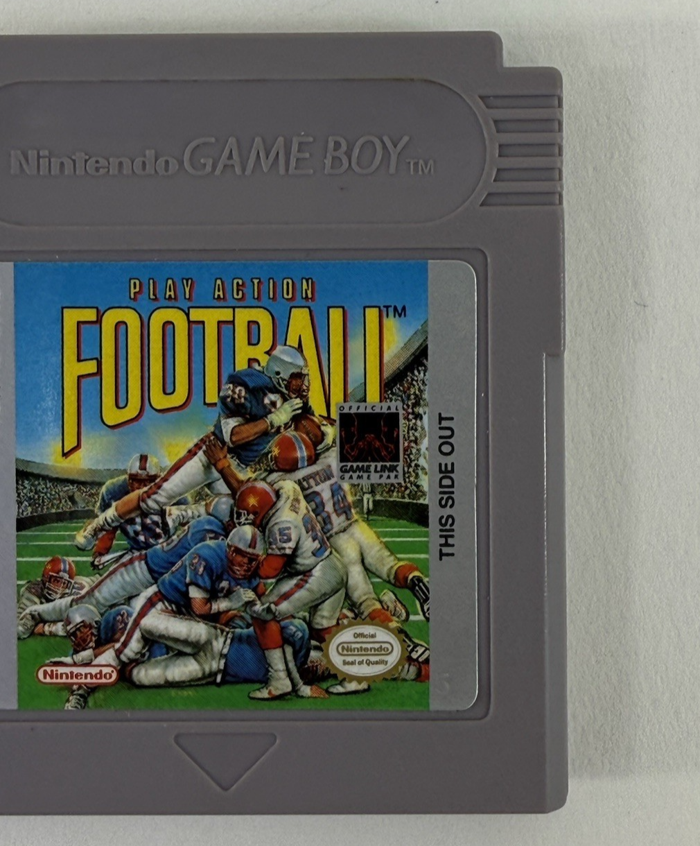 Play Action Football (Nintendo Gameboy, 1990) Game Cartridge - Tested & Working