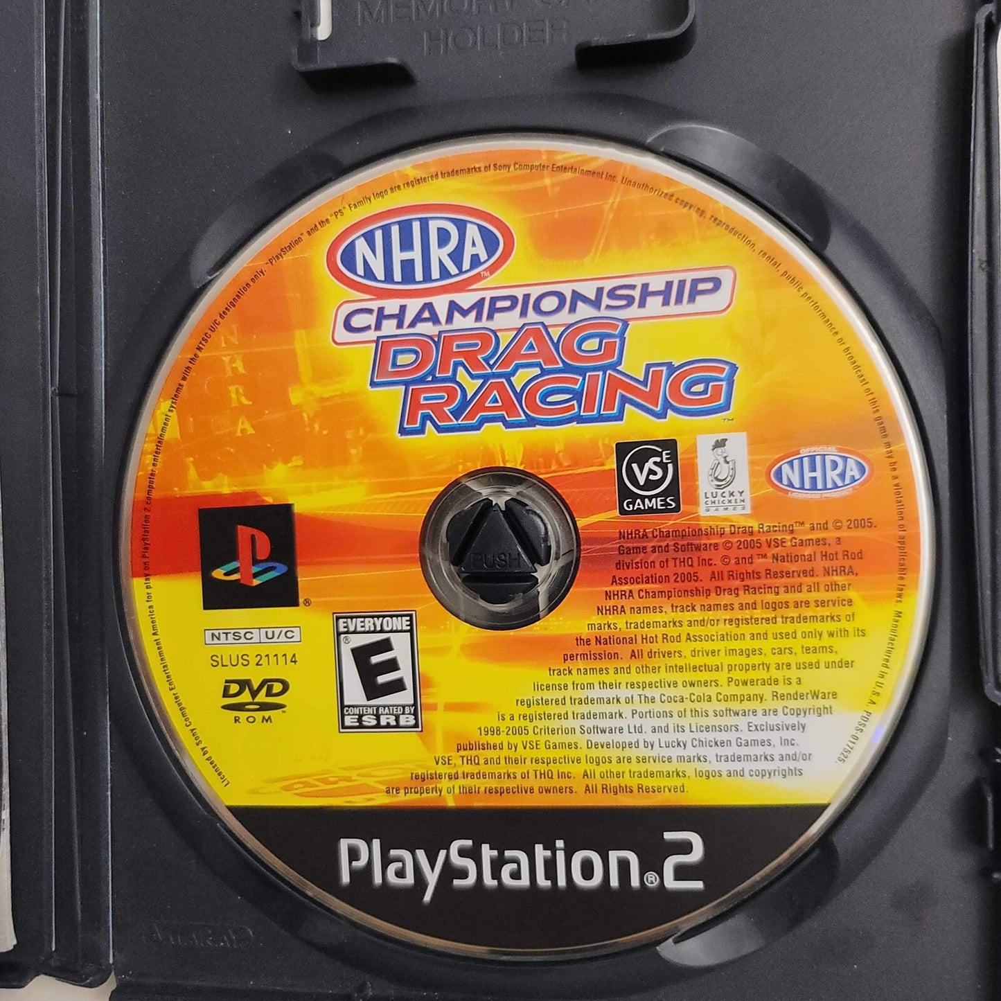 NHRA Championship Drag Racing (Sony PlayStation 2, 2005) CIB
