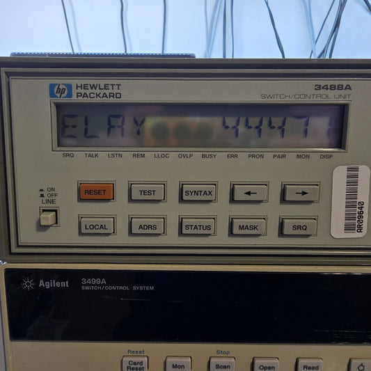 HP Agilent 44471A General Purpose Relay Module - Tested and Working (0975)