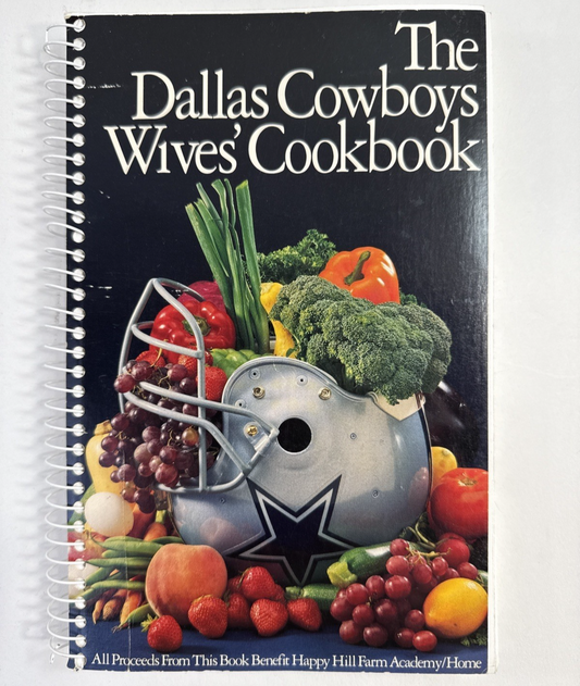The Dallas Cowboys Wives Cookbook  (Paperback, 1991) First Edition