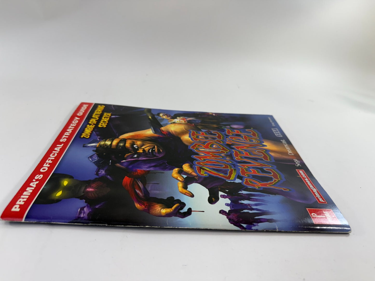Zombie Revenge Official Strategy Guide (Prima Games, 2000) for Sega Dreamcast