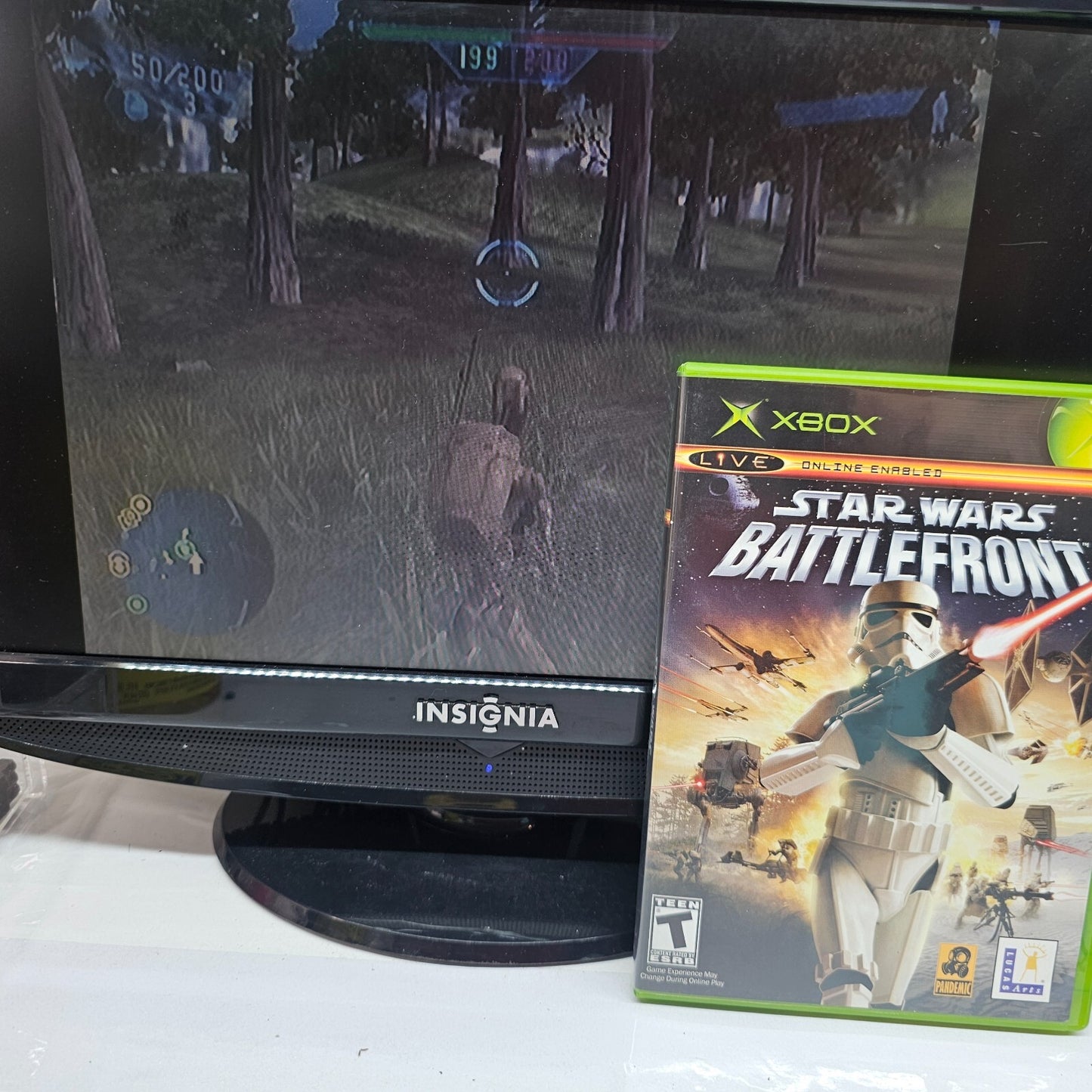 Star Wars: Battlefront (Microsoft Xbox, 2004) Game Case Manual - Tested