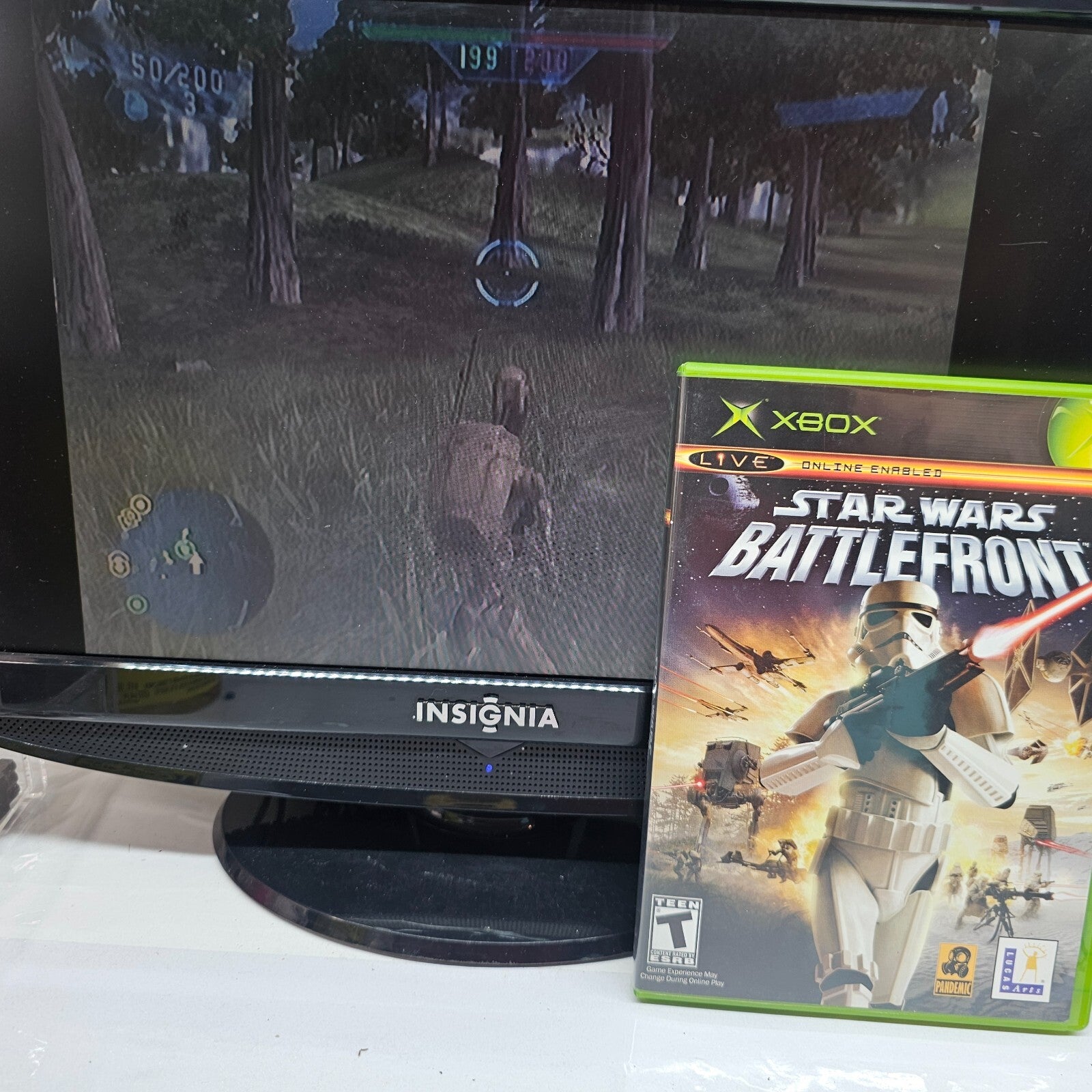 Star Wars: Battlefront (Microsoft Xbox, 2004) Game Case Manual - Tested