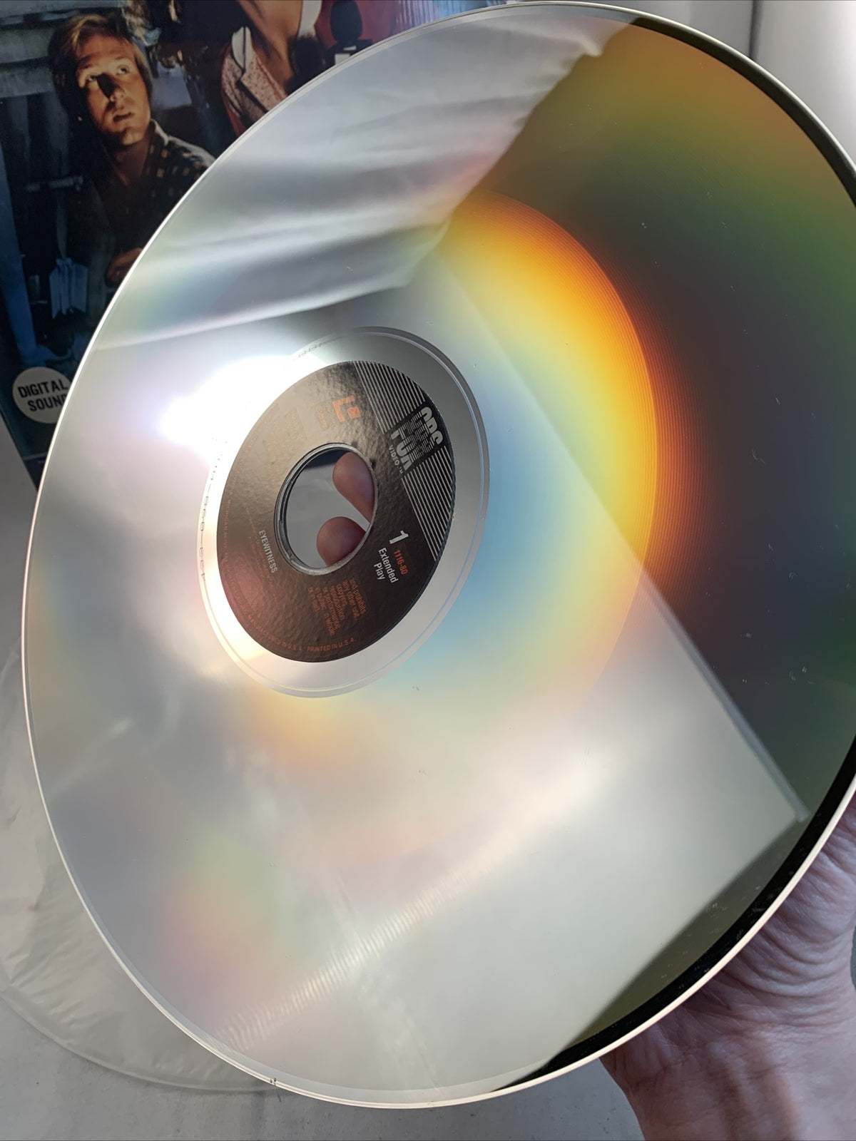 Laserdisc Eyewitness 1981 William Hurt Sigourney Weaver Christopher Plummer R