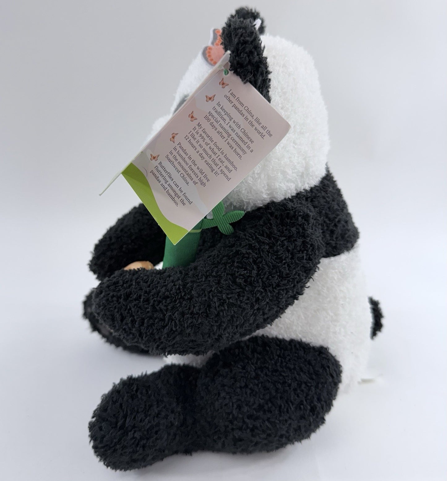 Little Brownie Bakers 2024 'Mei Lan' 10" Panda Bamboo Plush with Tags