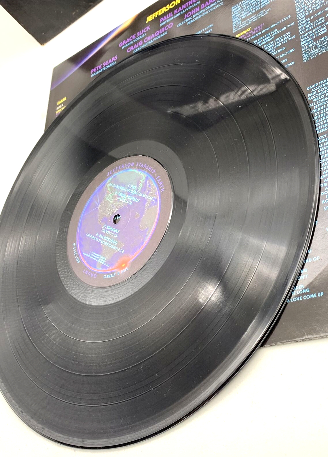 Jefferson Starship: Earth (Vinyl LP, 1978) BXL1-2515 - Tested and Working