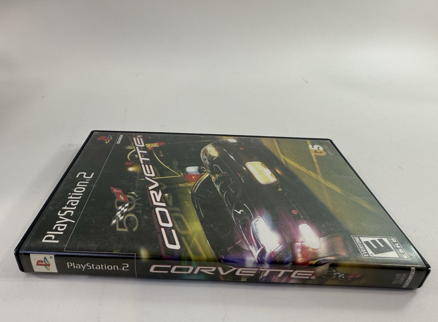 Corvette (Sony PlayStation 2, 2004) Game Case Manual - Tested and Working