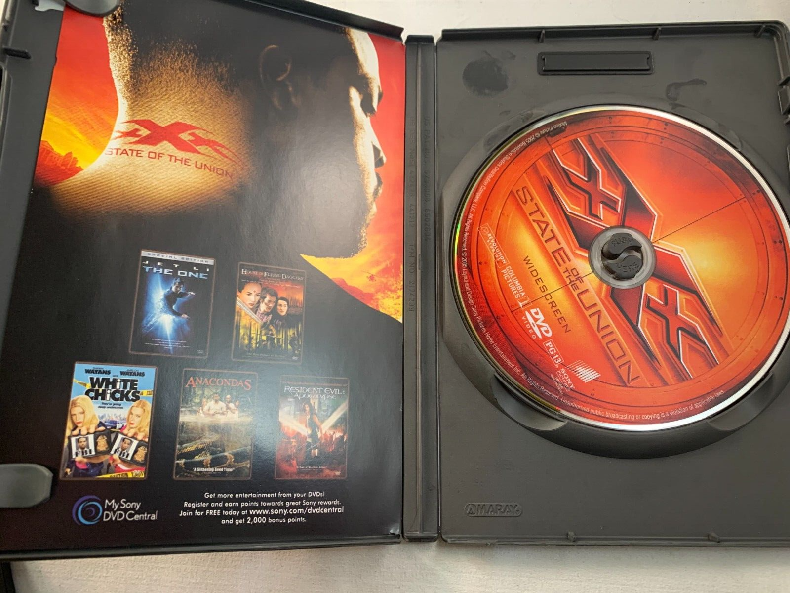 xXx (DVD bundle) xXx: State of the Union - Tested and Working - Special Edition