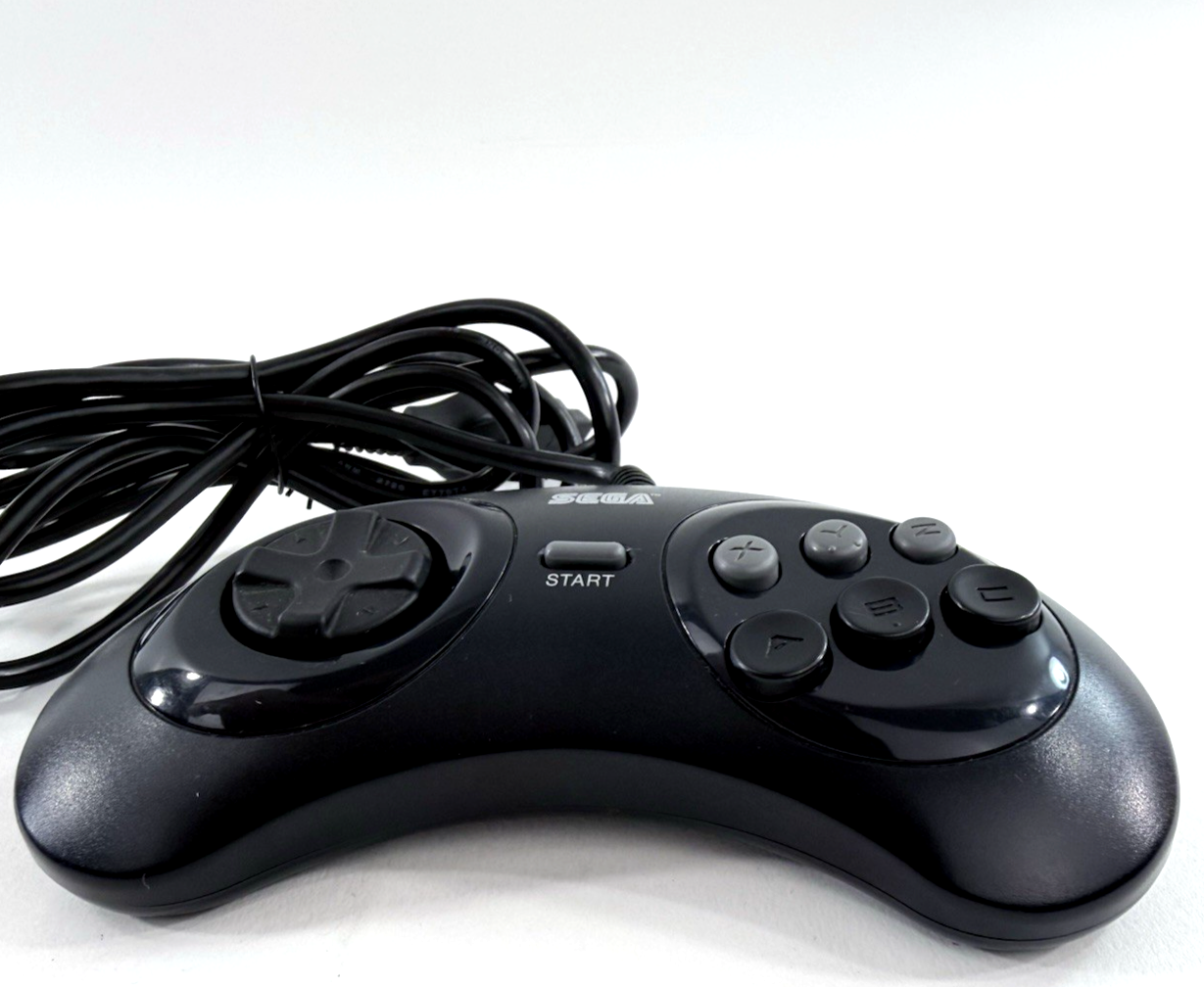 SEGA Genesis Model 2 Console MK-1631 with 6 Button Controller,  Power Supply, AV