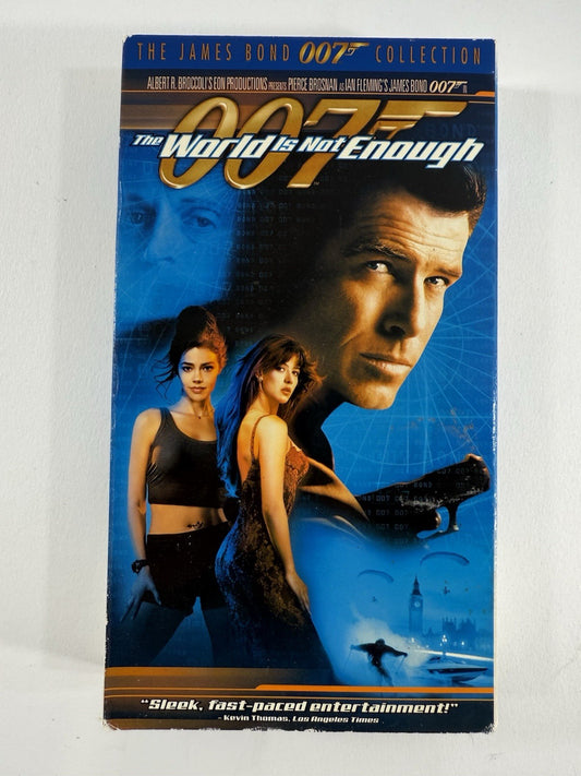 Tomorrow Never Dies (VHS Bundle) The World Is Not Enough - Pierce Brosnan 007