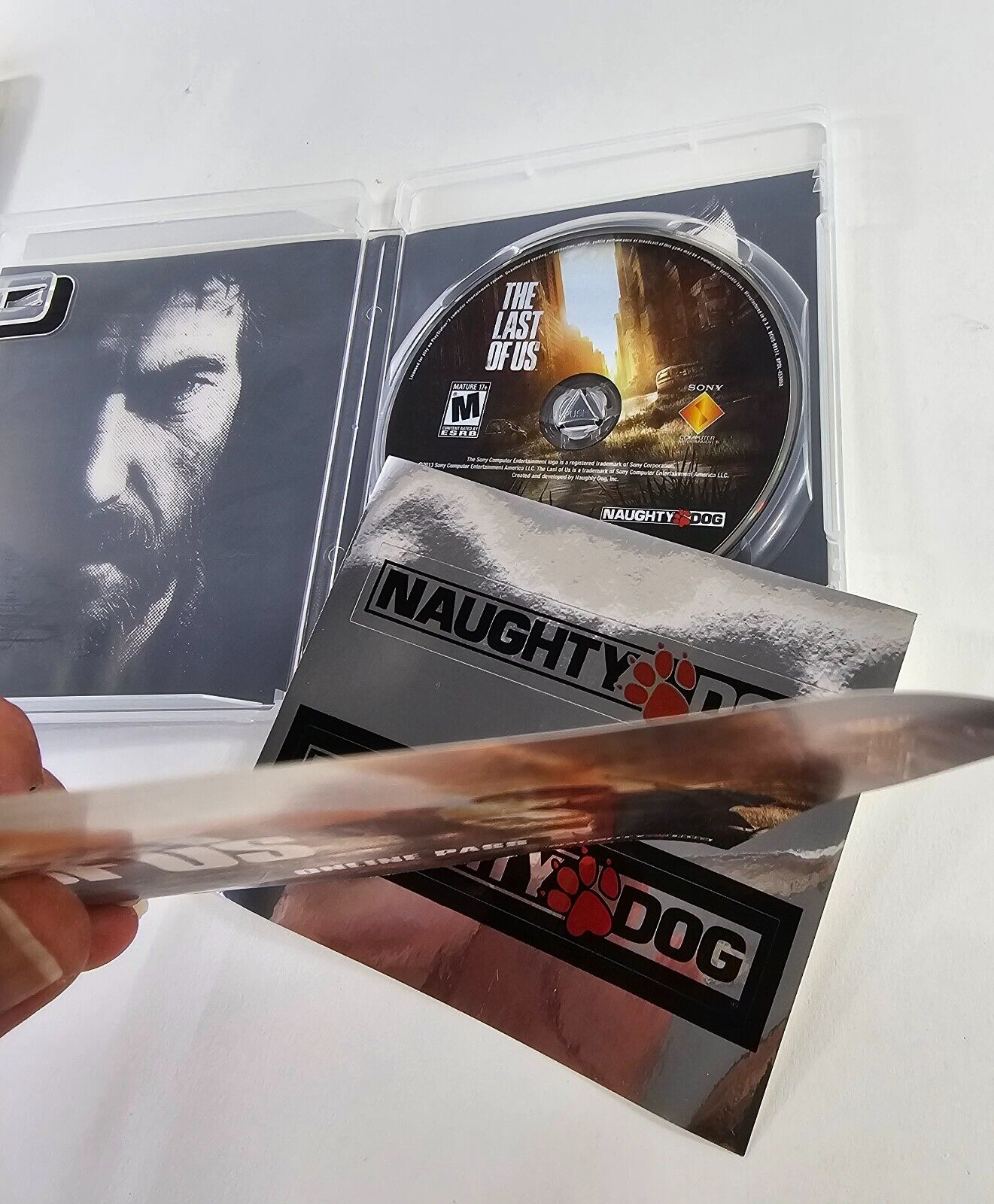 The Last of Us (Sony PlayStation 3, 2013) Game Case Manual Stickers - Tested