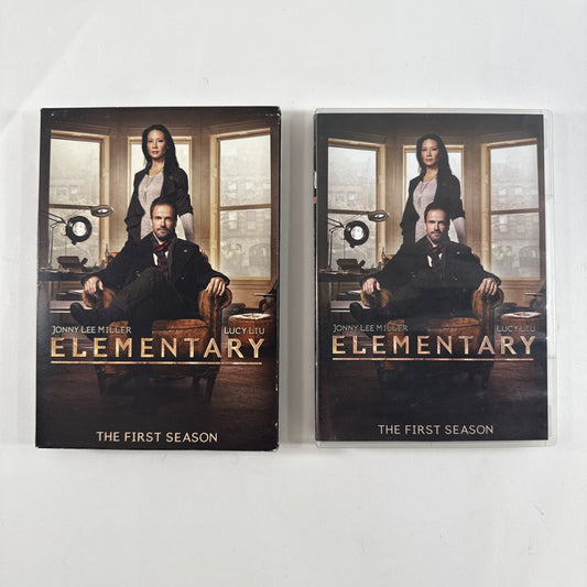 Elementary: Seasons 1-3 (DVD, 2015, 18-Disc Set) Tested and Working