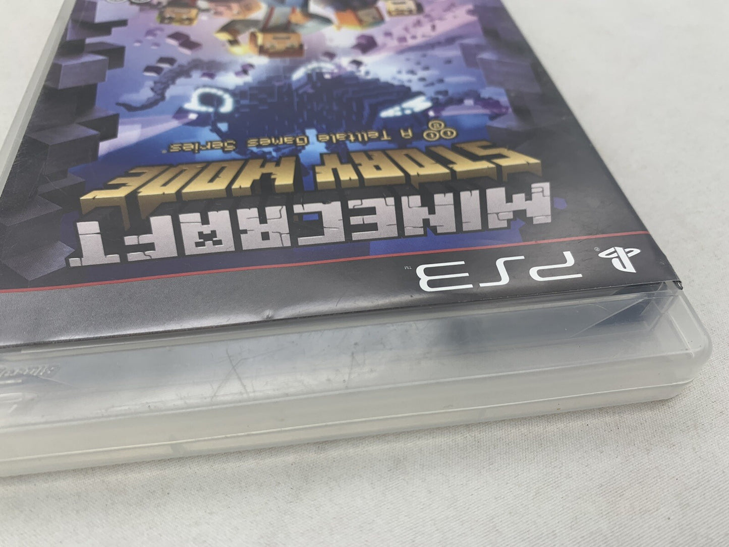 Minecraft: Story Mode Season Pass (PlayStation 3, 2015) Game Case Insert -Tested