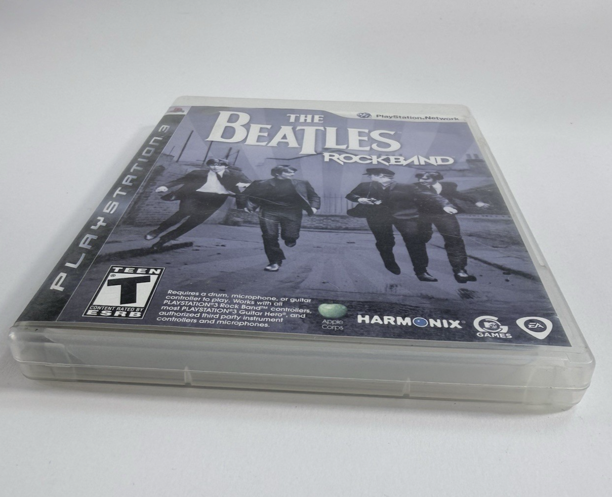 The Beatles: Rock Band (Sony PlayStation 3, 2009) Game, Case, Manual - Tested