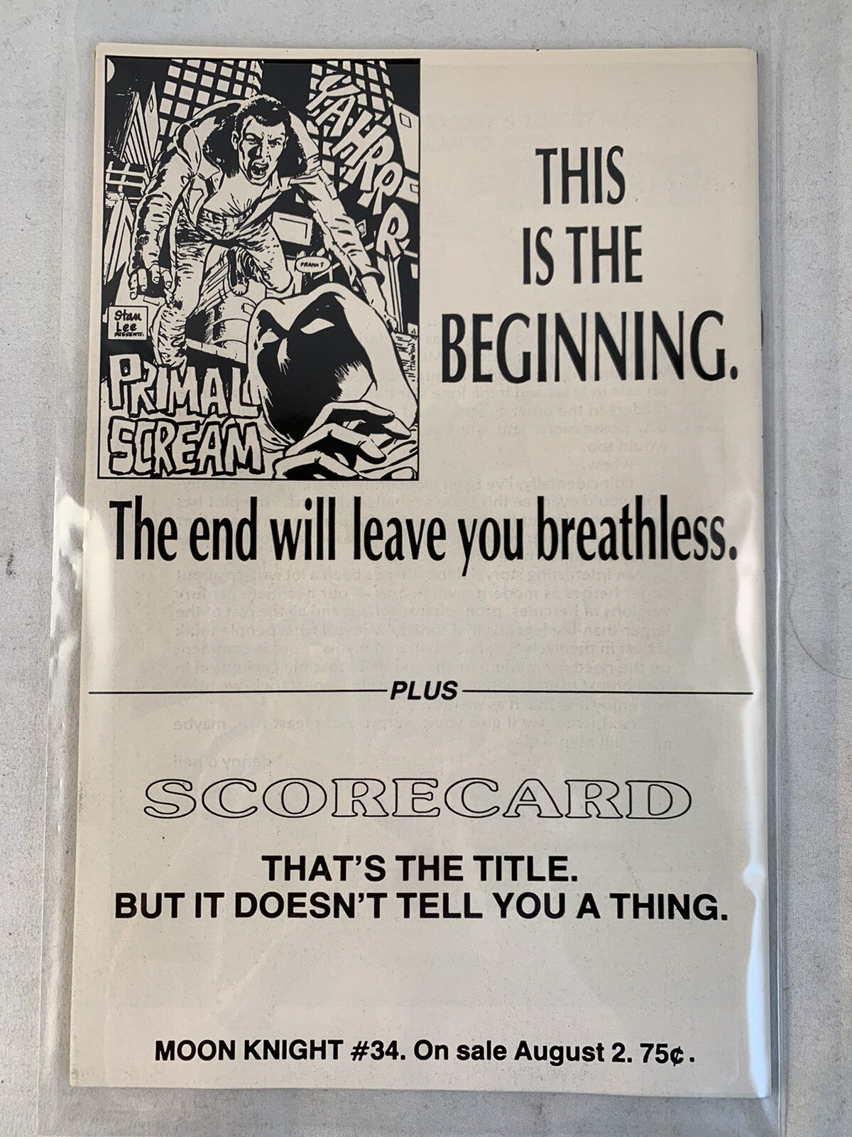 MOON KNIGHT #30 31 32 33 34 (Marvel Comics 1983) Mid Grade Vintage Comics