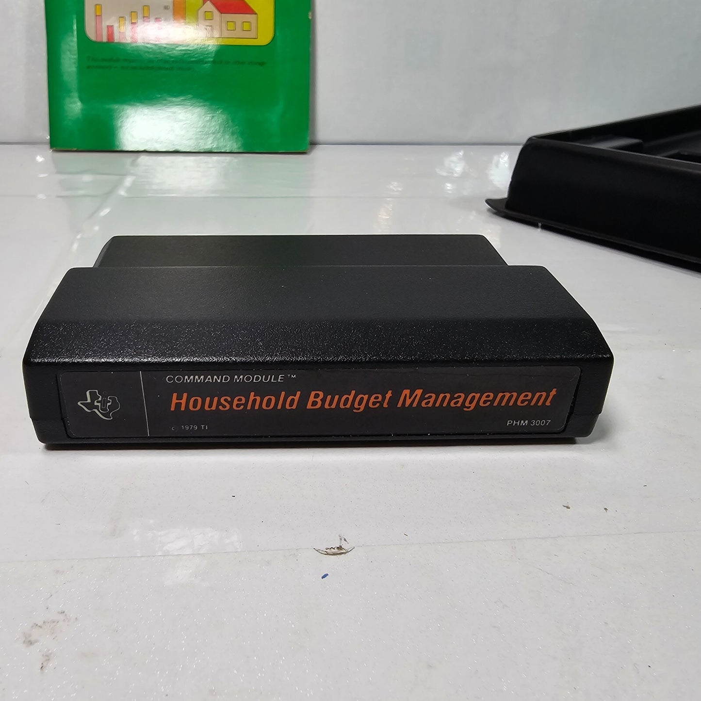 Household Budget Management (Texas Instruments TI99/4a, 1979) Cartridge & Manual