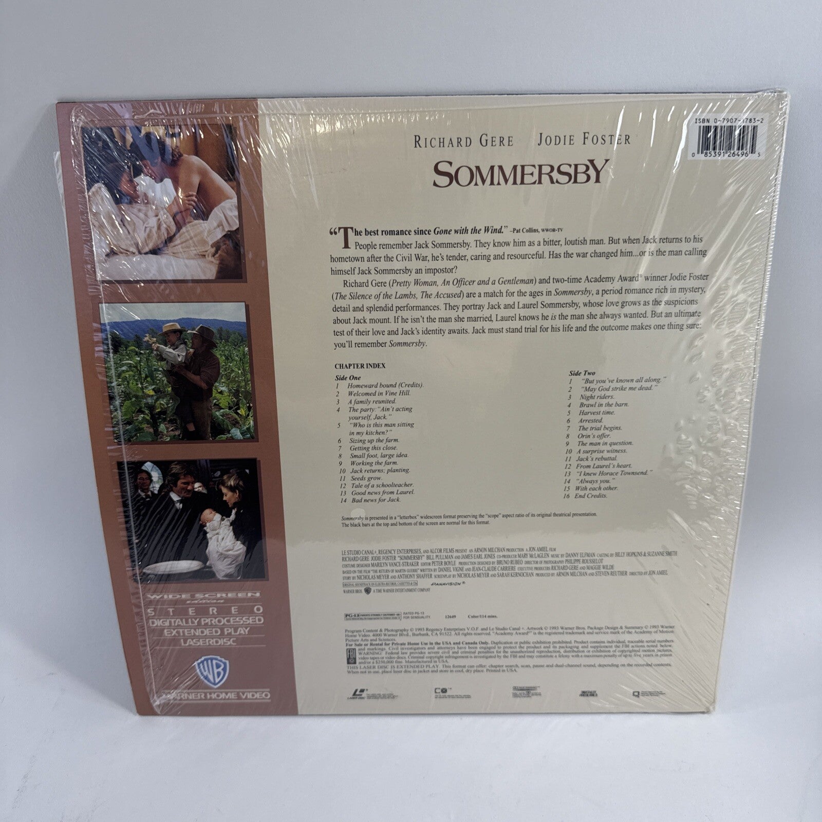 Sleepless in Seattle (Laserdisc Bundle) Sommersby, Enchanted April - Tested