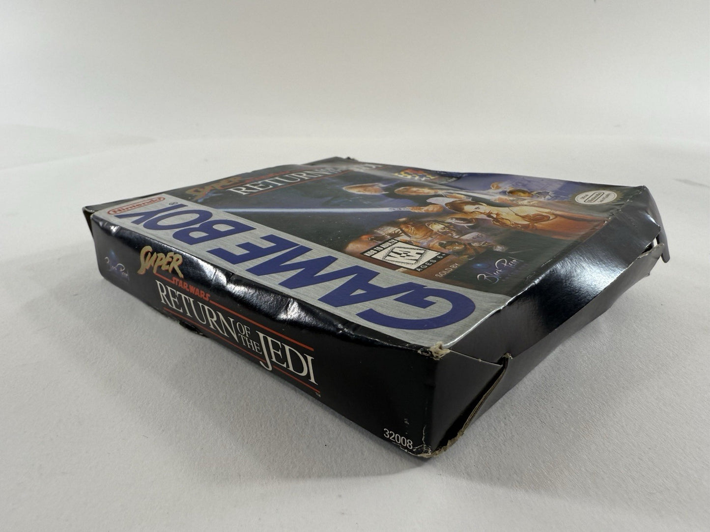 Super Star Wars: Return of the Jedi (GameBoy, 1995) Game Box Manual Inserts Reg