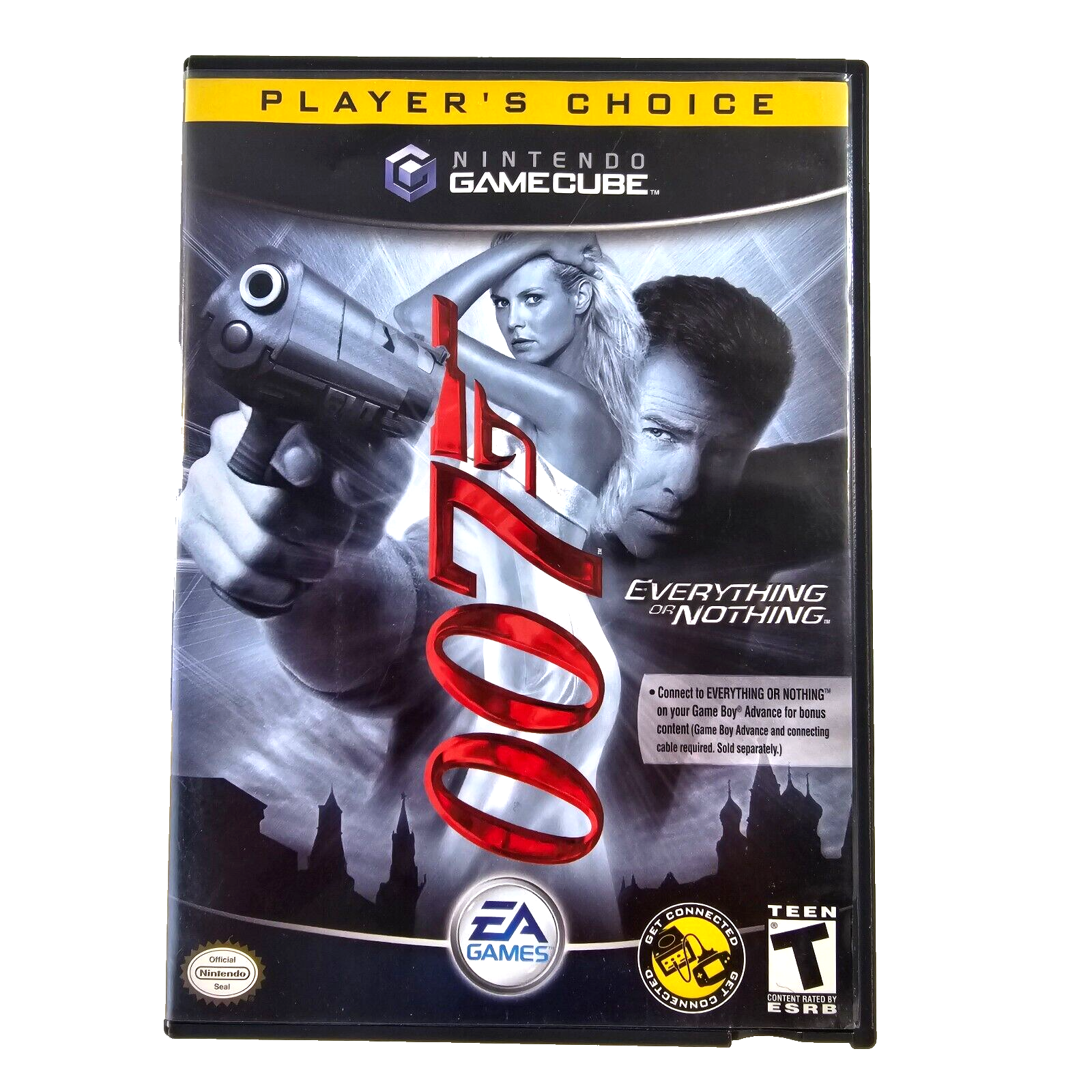 007: Everything or Nothing (Nintendo GameCube, 2002) Case, Manual, Insert Only