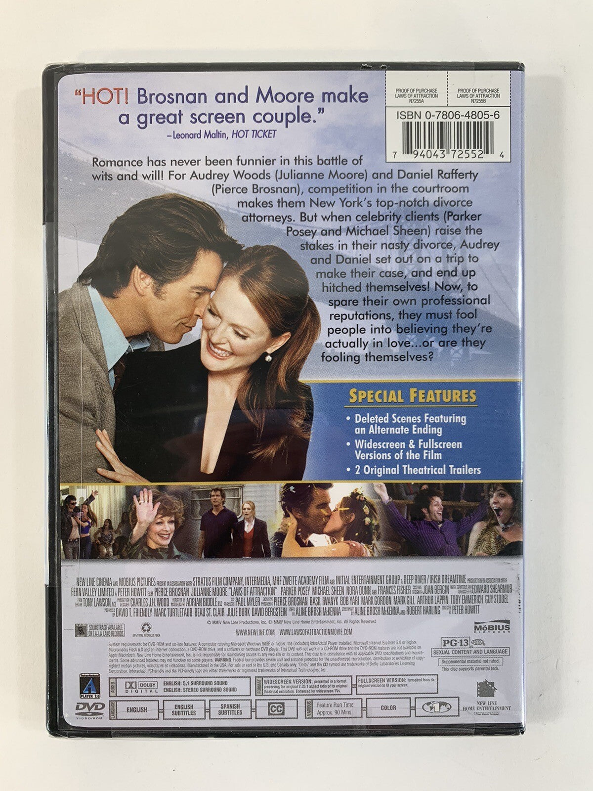 Laws of Attraction (DVD, 2004) New