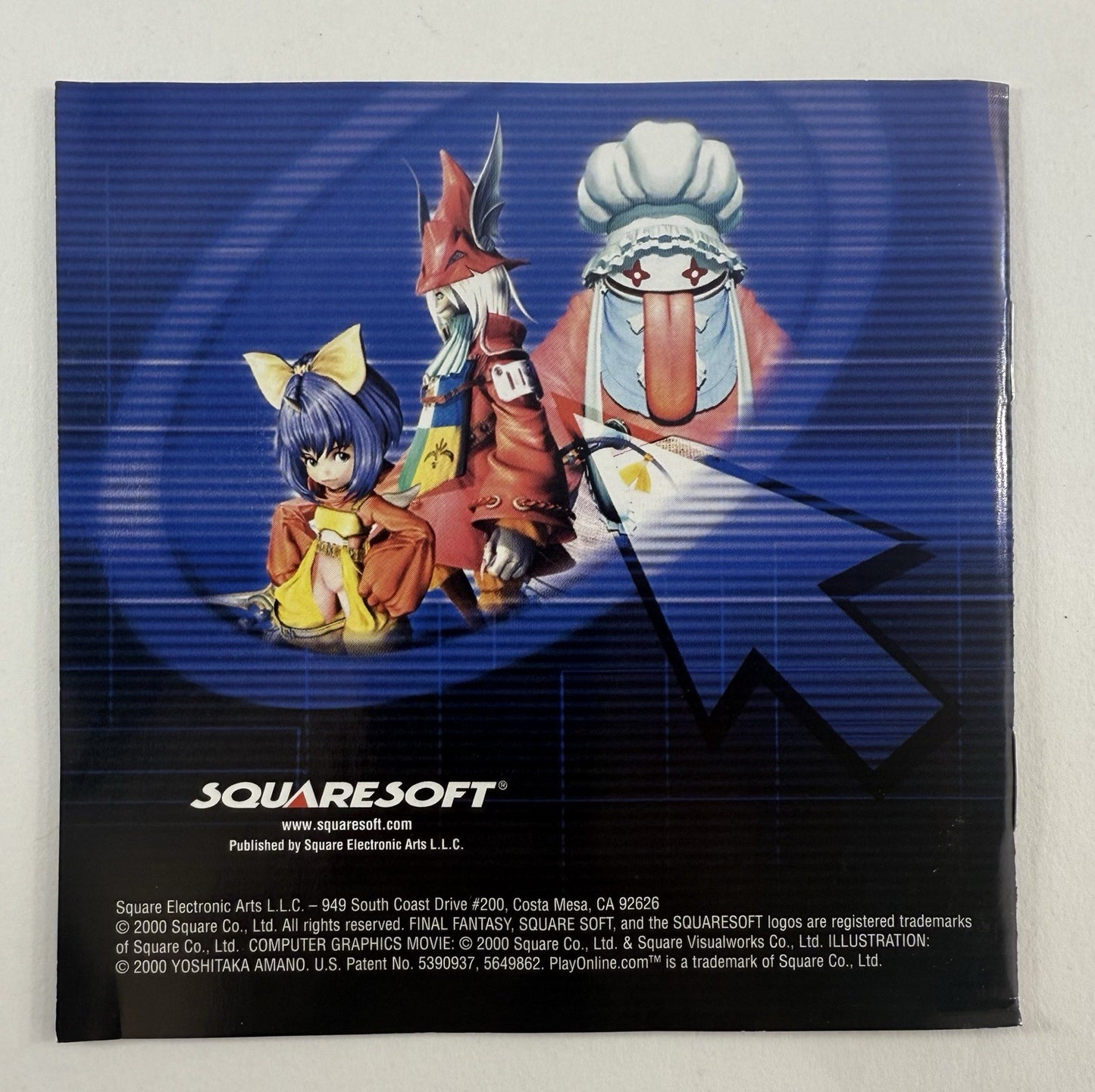 Final Fantasy IX (Sony PlayStation, 2000) Discs Case Manual Insert - Tested