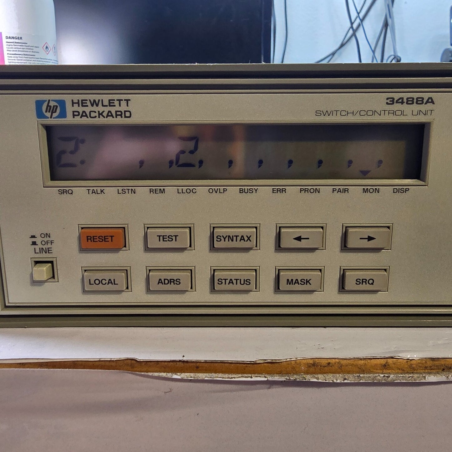 HP Agilent 44471A General Purpose Relay Module - Tested and Working (1970)