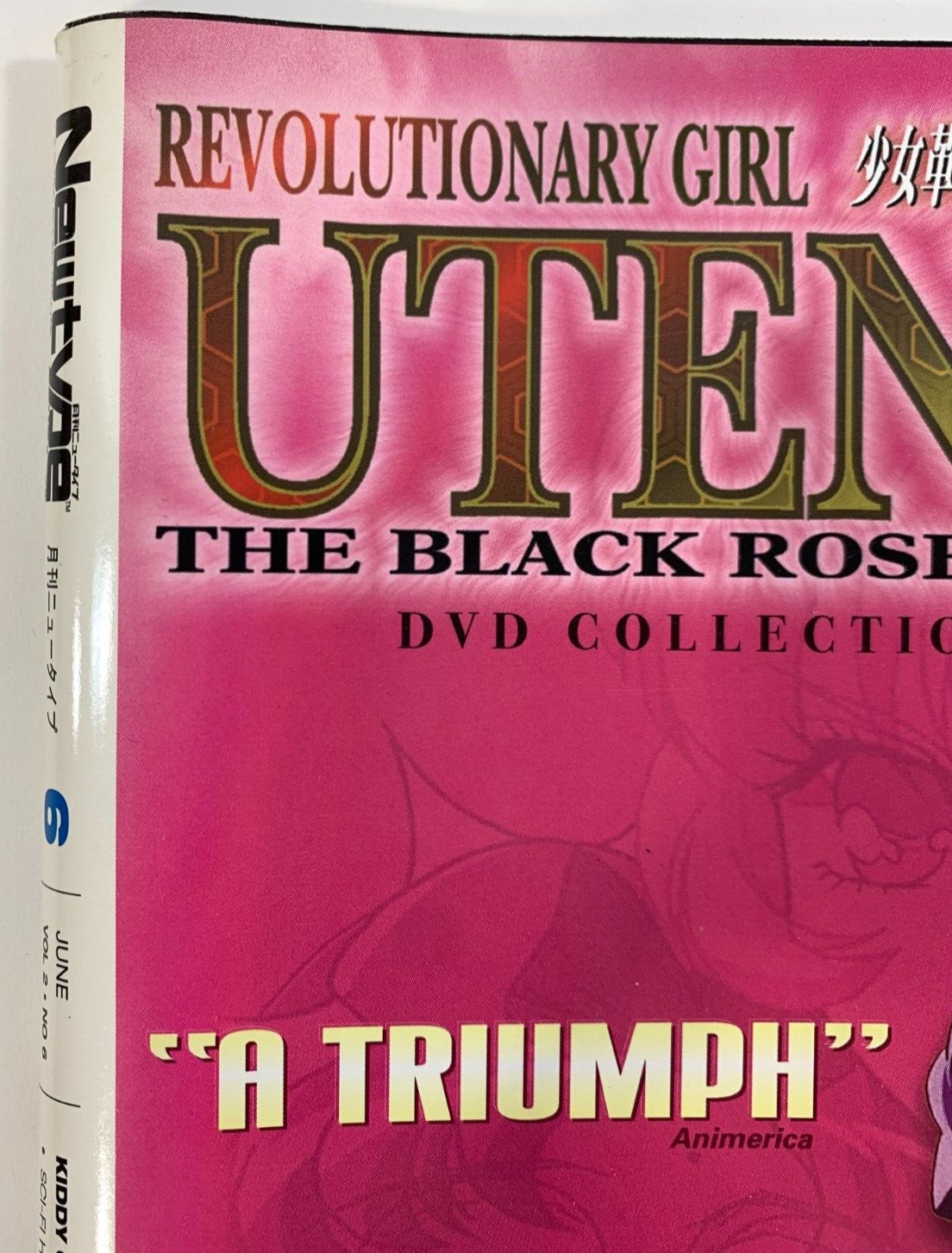 Newtype Anime Magazine June 2003 Vol. 2 #6  with Collector Cards - No DVD