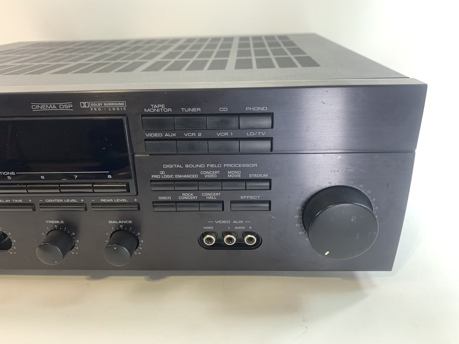 Yamaha RX-V590 RDS Audio Video 5.1 Natural Sound Surround Sound AV Receiver